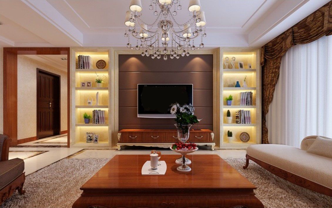 میز تلویزیون LCD LED دیوار پشت تلویزیون کناف